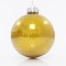 PLASTIC PET BALL, CHAMPAGNE SHINY WITH GLITTER, SET 2PCS, 15cm 600-42719