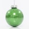 PLASTIC PET BALL, GREEN SHINY WITH GLITTER, SET 6PCS, 8cm 600-42721