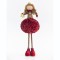PRINCESS WITH RED PON PON SKIRT, 66cm 600-43180
