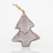 TREE,GREY VELVET 10x2,5x28cm 600-43783