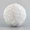 WHITE BALL WITH SPANGLES, 10cm 600-43950