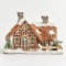 LIGHTED HOUSE, WITH PATH, BATTERY OPERATED, 30x20x20cm 600-43990