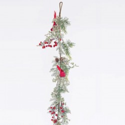 BRANCH WITH BERRY AND BIRDIES, 153cm 600-44278