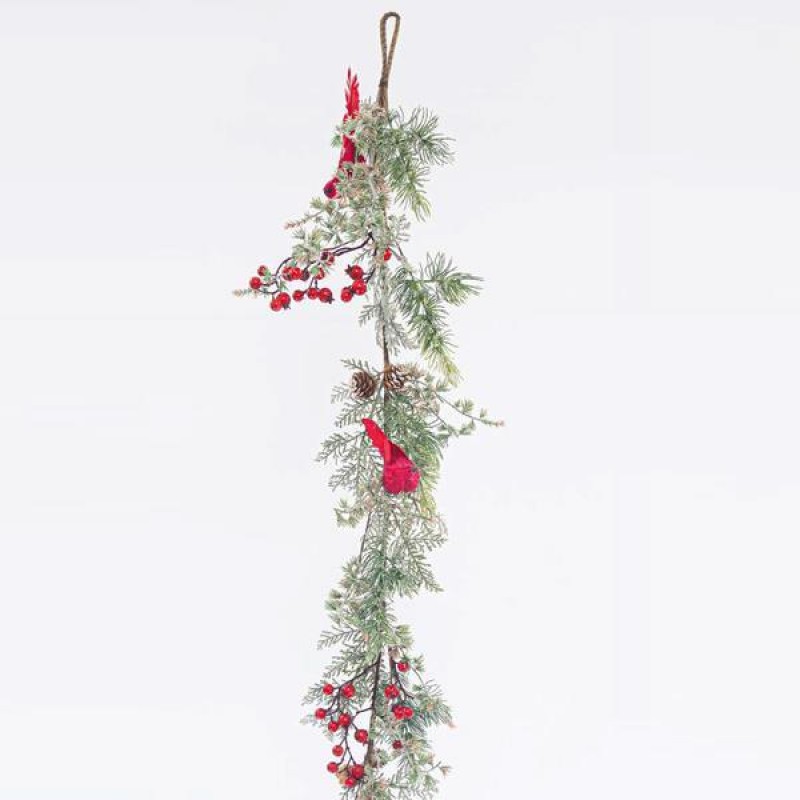 BRANCH WITH BERRY AND BIRDIES, 153cm 600-44278