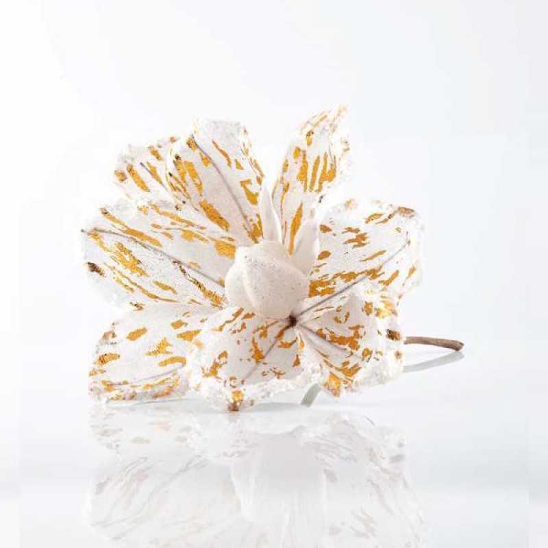 WHITE MAGNOLIA, 23x20cm 600-44292