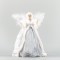 FAIRY TOP TREE, WHITE WITH SILVER, 40cm 600-44804