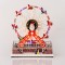 AMUSEMENT PARK WHEEL, 29 LED, WITH ADAPTOR, WITH MUSIC AND MOVEMENT, 23x14x28cm 600-44808