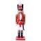 NUTCRACKER, RED-WHITE-GOLD,WITH SWORD, 36cm 600-44826