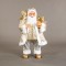 WHITE SANTA, WITH GOLD, 80cm 600-44887