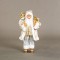 WHITE SANTA, WITH GOLD, 60cm 600-44888