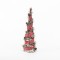 DECORATIVE TREE, WITH RED PLAID RIBBON, WITH BERRIES, 45,7x14cm 600-44932