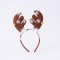 HEADBAND DEER HORNS, WITH BELLS, BROWN, 18x1,5x24cm 600-44935