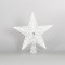 PLASTIC TOP TREE, GLITTER, WHITE, 29,5x33cm 600-44938
