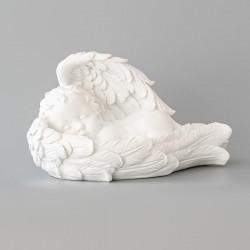 ДЕКОРАТИВЕН АНГЕЛ БЯЛ 32,5X17,2 СМ