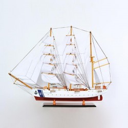 SAILBOAT, WHITE, 100x18x76cm 600-44986