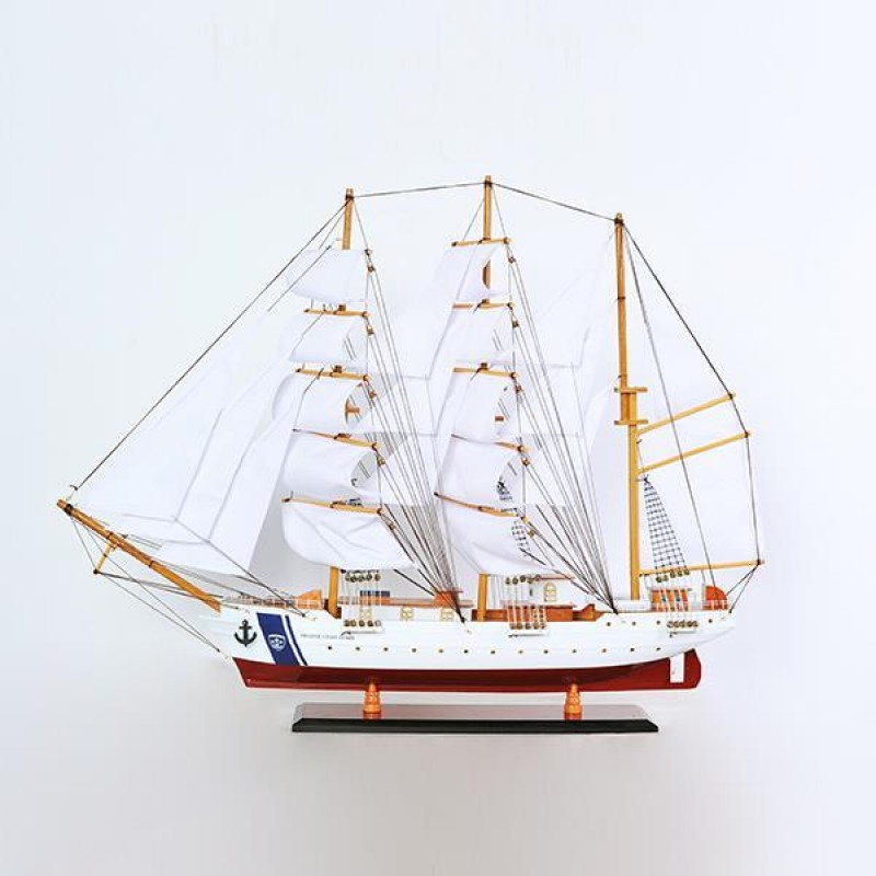 SAILBOAT, WHITE, 100x18x76cm 600-44986