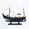 SHIP, BLUE, 38x12x34cm 600-44991