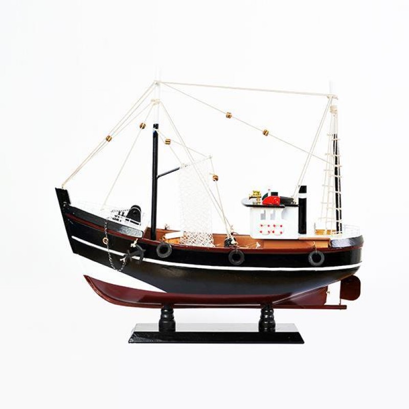 SHIP, BLUE, 45x14x39cm 600-44992