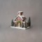 THREE LEVEL LIGHTED HOUSE,  7 LED, BATTERY OPERATED, 38,5x20,5x34cm 600-45000