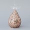 GLASS ORNAMENT, ANGEL, TRANSPARENT-BRONZE, 15cm 600-45132