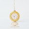 GLASS ORNAMENT, CLOCK, 7,5x2,6x8,3m 600-45172
