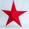 VELVET STAR, RED, 40cm 600-45310