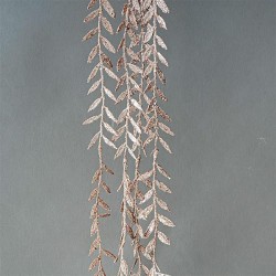 TWIG WITH LITTLE LEAVES, PINK, 130cm 600-45397
