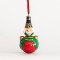 NUTCRACKER BALL, RED-GREEN, 13cm 600-45447