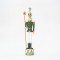 SOLDIER, OLIVE GREEN, WITH CANE, 46cm 600-45511