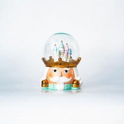 SNOWBALL SOLDIER, WITH CASTLE INSIDE, 15cm 600-45515