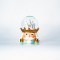SNOWBALL SOLDIER, WITH CASTLE INSIDE, 15cm 600-45515