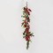 BRANCH, WITH RED BERRIES AND RED DECORATIVES, 120cm 600-45538
