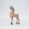 VELVET DEER, SOMON, WITH GOLD GLITTER, 19x39cm 600-45550
