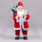 RED SANTA, WITH GREY FUR, 80cm 600-45589