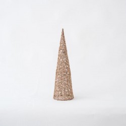 CONE TREE, CHAMPAGNE, 14x50cm 600-45626