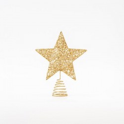 TOP TREE, GOLD, GRID PATTERN, 20x25cm 600-45641