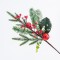 TWIG, WITH RED DECORATIVES, 60cm 600-45659