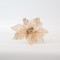 FLOWER, LIGHT GOLD, WITH GLITTER, 37x60cm 600-45689