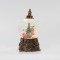SNOWBALL TABLE DECORATIVE WITH TREE AND SANTA, PLASTIC, LIGHTED, WITH WATER, BATTERY OPERATED, 1 WARM WHITE LED, 12,3x12,3x22,5cm 600-45711