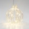 ACRYLIC BALL, 40 WARM WHITE LED, 500CM LEAD WIRE, 20x22cm, IP44 600-45715