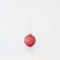 GLASS BALL, RED, MERRY CHRISTMAS, SET 4PCS, 8cm 600-45759