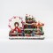 AMUSEMENT PARK, WITH WHEEL CAROUSEL AND CASTLE, WITH MUSIC AND MOVEMENT, 92 LED, WITH ADAPTOR, 49x29x33cm 600-45807