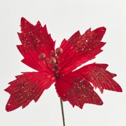 POINSETTIA, RED, 30cm 600-45943