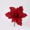 POINSETTIA, RED WITH GOLD ANTHERS, 22cm 600-46157