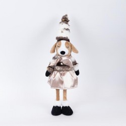 DOG GIRL, WITH BROWN CLOTHES, 53cm 600-46423