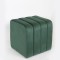 STOOL, VELVET, DARK GREEN, 40x40x41cm 750-10030