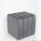 STOOL, VELVET, GREY, 40x40x41cm 750-10032