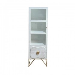 SHELF, WOODEN, WHITE, 50x38x162cm 750-30020 SHELF, WOODEN, WHITE, 50x38x162cm 750-30020
