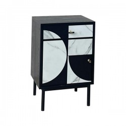 CABINET, WOODEN, WHITE, 2 DRAWERS, METAL LEGS, 46x35x70cm 750-35526 CABINET, WOODEN, WHITE, 2 DRAWERS, METAL LEGS, 46x35x70cm 750-35526