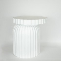 TABLE, RESIN, WHITE, 44.2x43.1x46.5cm 750-39527